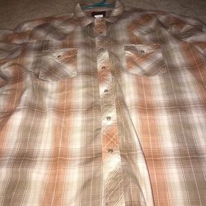 Men’s Rustler short sleeve dress shirt